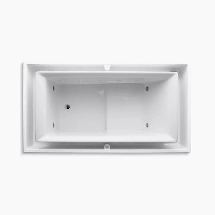 Kohler sok 63" x 31-1/2" drop-in Effervescence bath with chromatherapy and right-hand drain K-1188-C1-0 - Plumbing Market