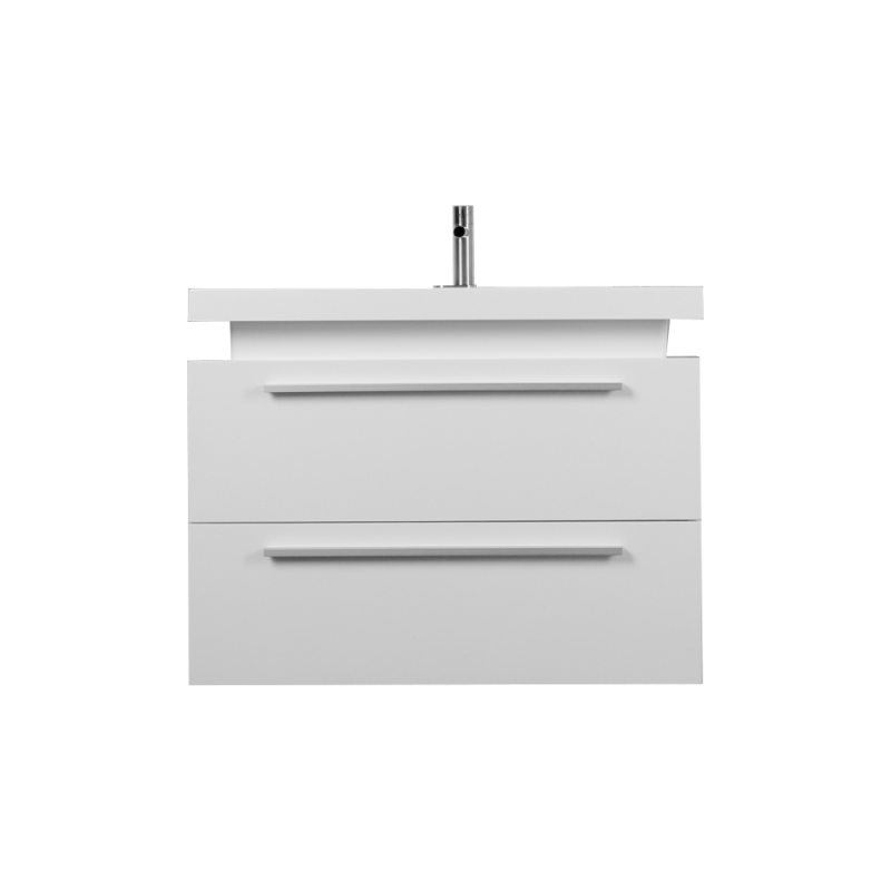 Rubi Arto Basin/Cabinet Set Lacquered White Gloss RTOL800KBL