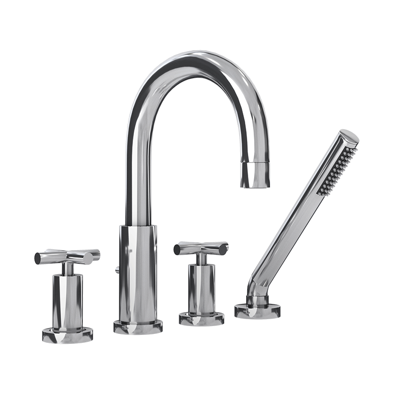Rubi Alex 4-Piece Bath Faucet Chrome RCA24ACC