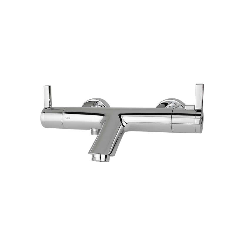 Rubi External Thermostatic Bath/ Shower Valve Chrome with ADA Handle Chrome RTH66W4ACC