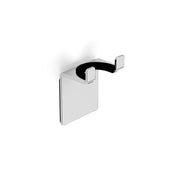 Zitta Robe and squeegee single hook, 3M sticker, max capacity: 5lbs / 2kg, Zitta collection AS00362 - Plumbing Market