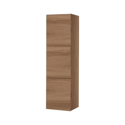 Kube Bath Wood Linen Cabinet W/ 3 Storage Areas - Plumbing Market