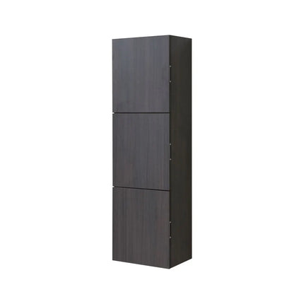 Kube Bath Wood Linen Cabinet W/ 3 Storage Areas - Plumbing Market