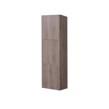 Kube Bath Wood Linen Cabinet W/ 3 Storage Areas - Plumbing Market