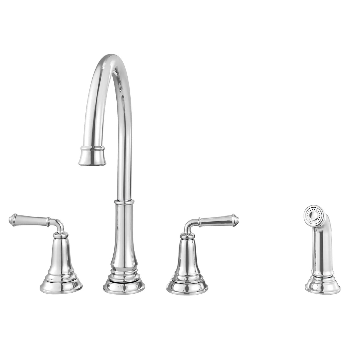 American Standard Delancey 2-Handle Widespread Kitchen Faucet 1.5 gpm/5.7 L/min With Side Spray