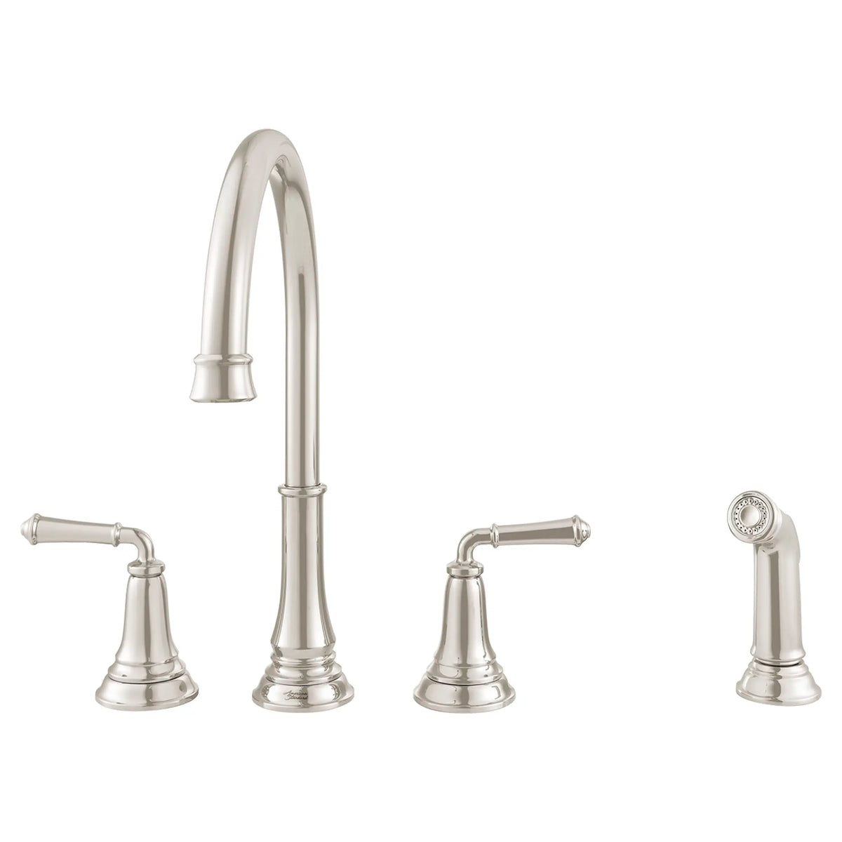 American Standard Delancey 2-Handle Widespread Kitchen Faucet 1.5 gpm/5.7 L/min With Side Spray