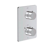 ALT Via Dante Trim Set for Uniplex Thermostatic Valve – 2-Way Diverter Shared 30892 in Polished Chrome