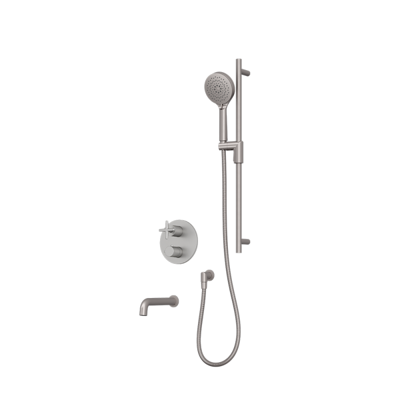 Rubi Lexa 1/2" Thermostatic Shower Set Stainless Steel RLX832IX