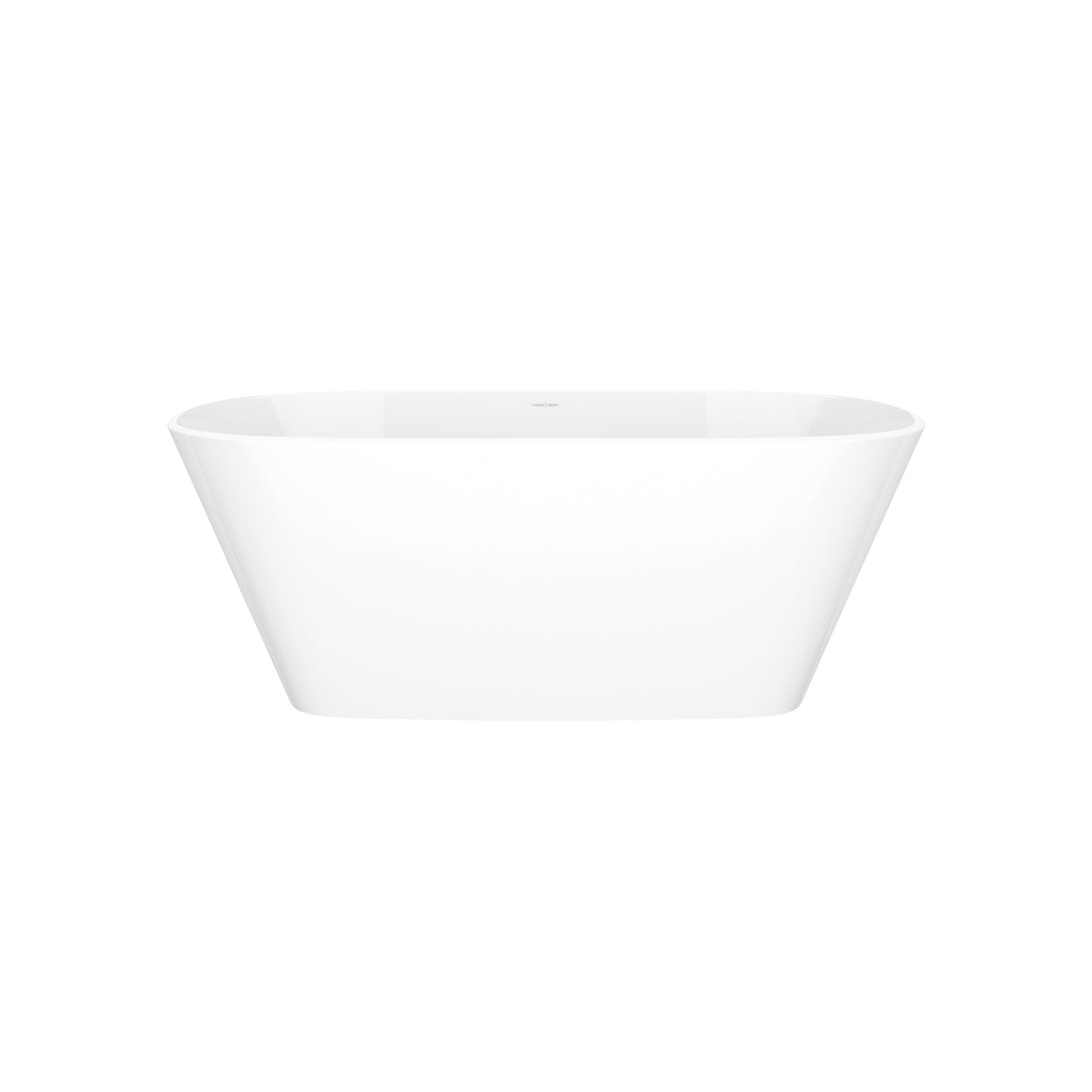 Victoria + Albert Vetralla 59" x 29" Freestanding Soaking Bathtub VET - Standard White / 59 x 29 / Without Overflow