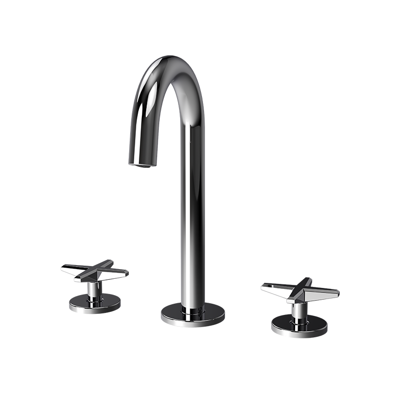 Rubi Lexa 8" Widespread Bathroom Faucet Without Drain RLX18WD