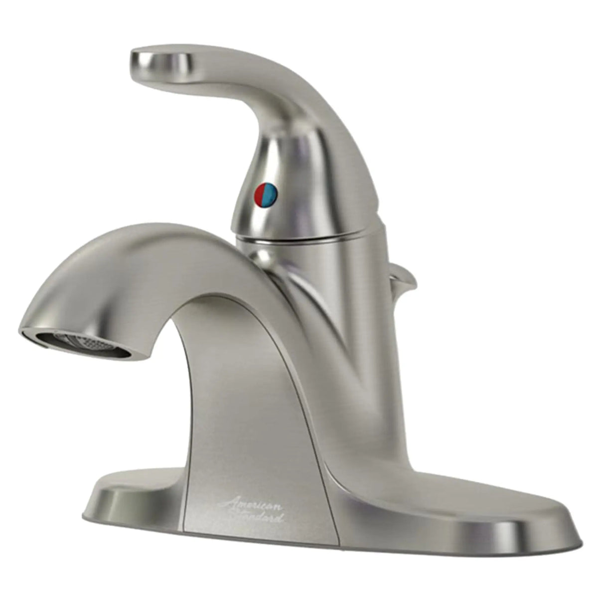 American Standard Cadet 2.0 4-In. Centerset Single-Handle Bathroom Faucet 1.2 GPM with Plastic Drain