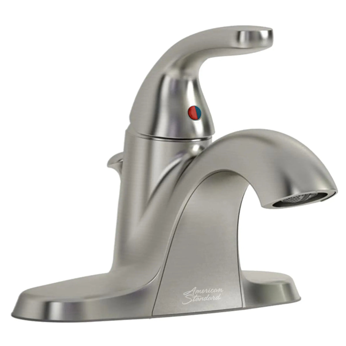 American Standard Cadet 2.0 4-In. Centerset Single-Handle Bathroom Faucet 1.2 GPM with Plastic Drain