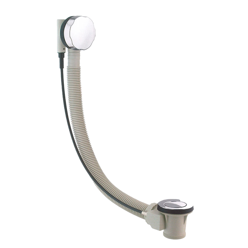 Rubi Econo Tub Waste 23" Chrome CI104CH