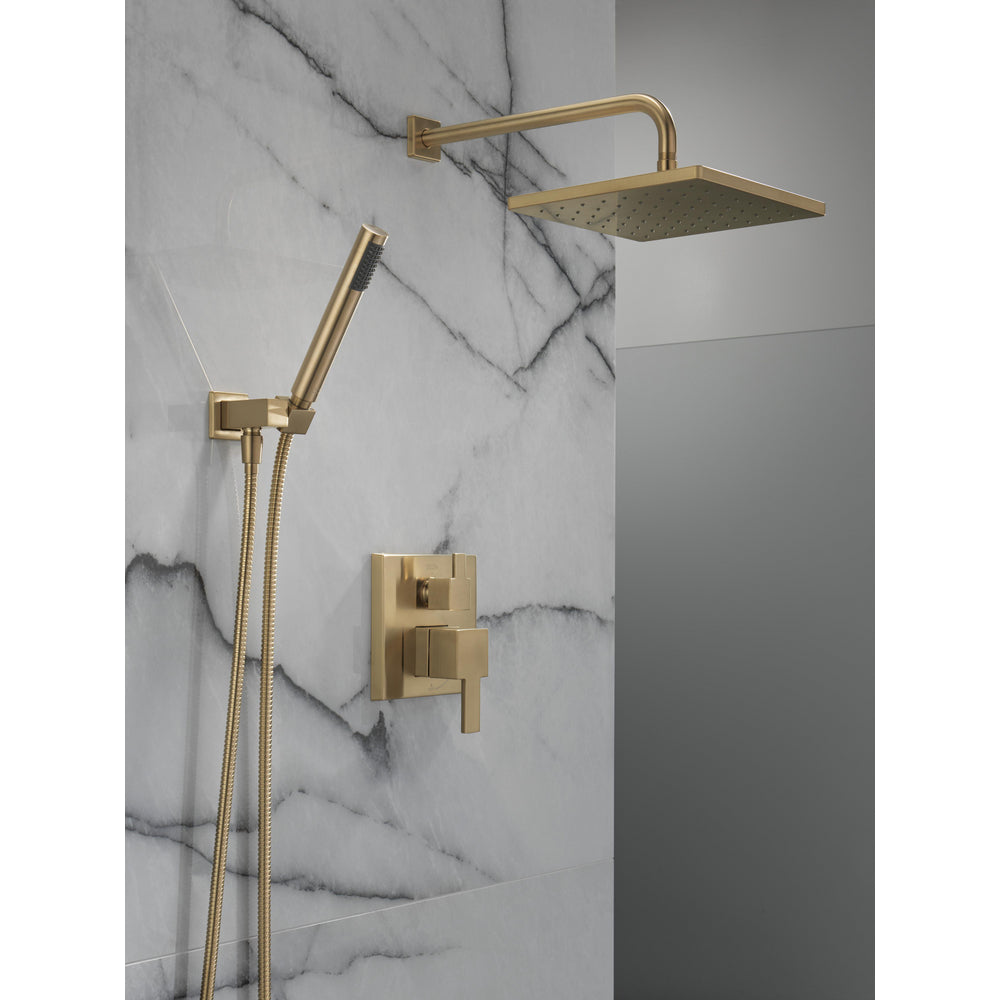 Delta Modern Angular Modern Monitor 14 Shower Faucet Raincan