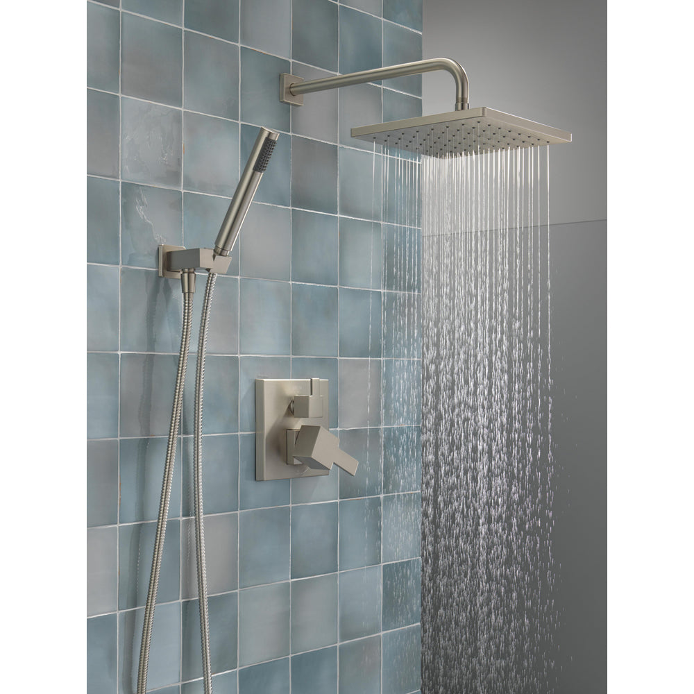 Delta Modern Angular Modern Monitor 14 Shower Faucet Raincan