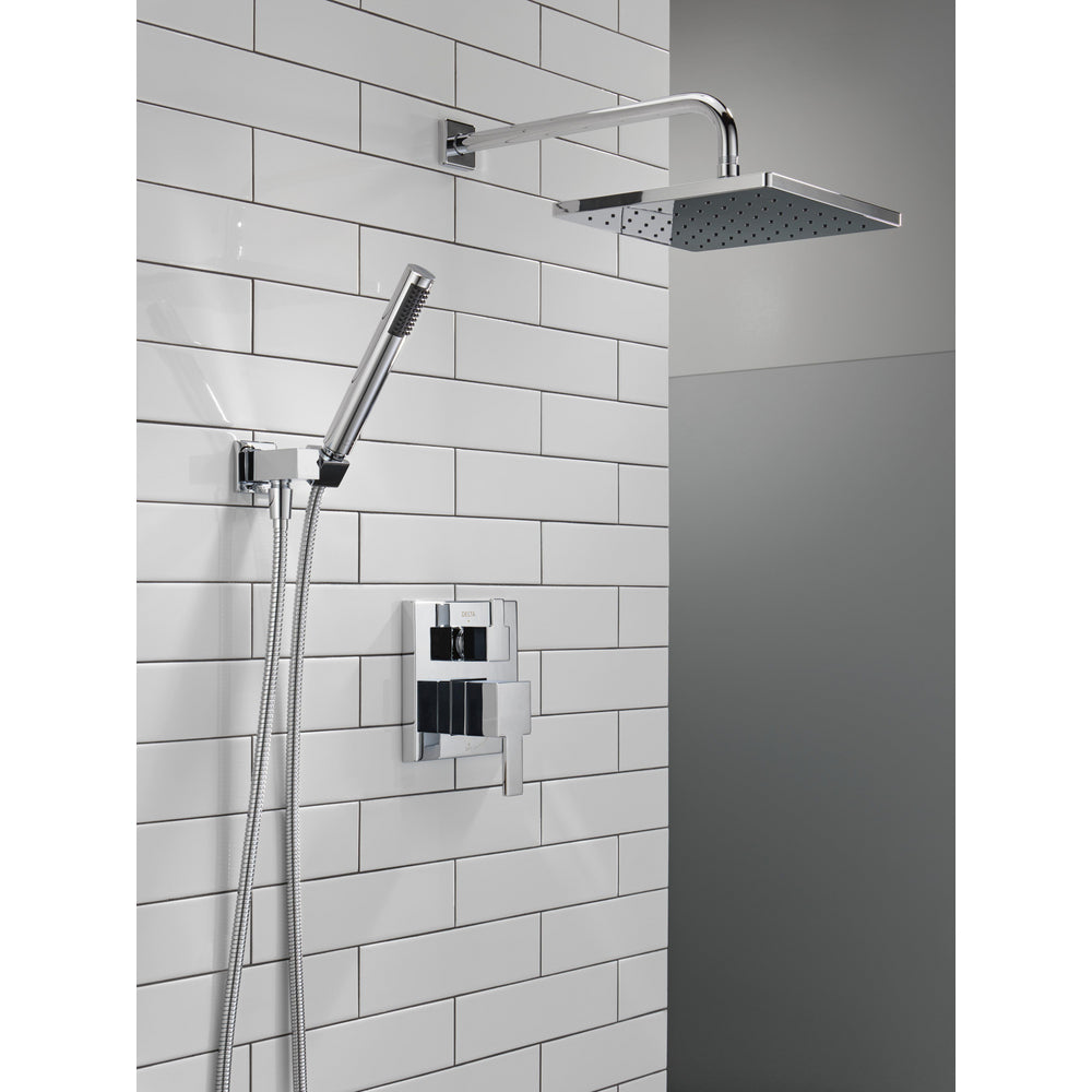 Delta Modern Angular Modern Monitor 14 Shower Faucet Raincan