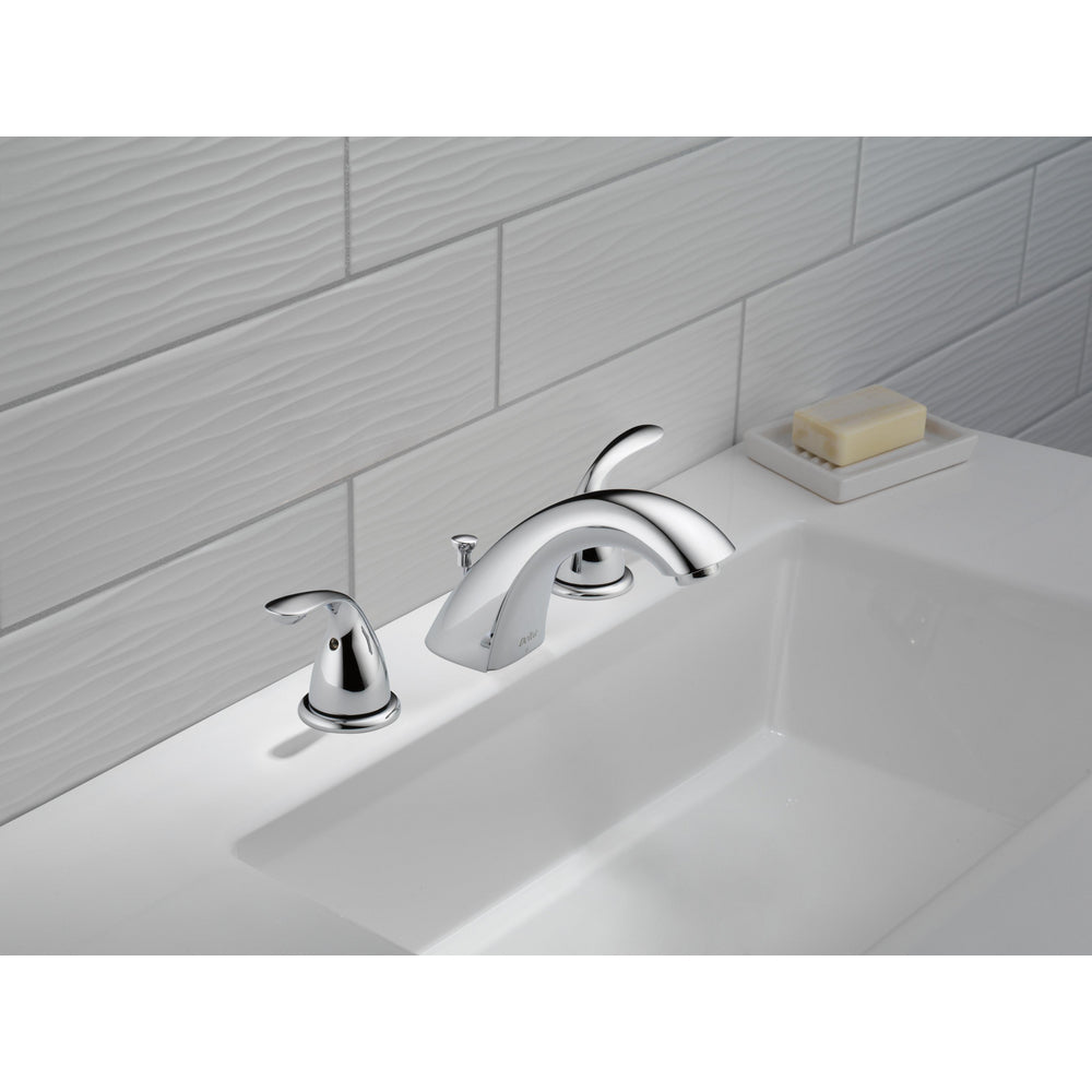 Delta Classic Two Handle Ws Lav Faucets - Chrome