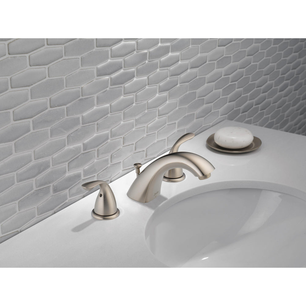 Delta Classic Two Handle Ws Lav Faucets - Stainless