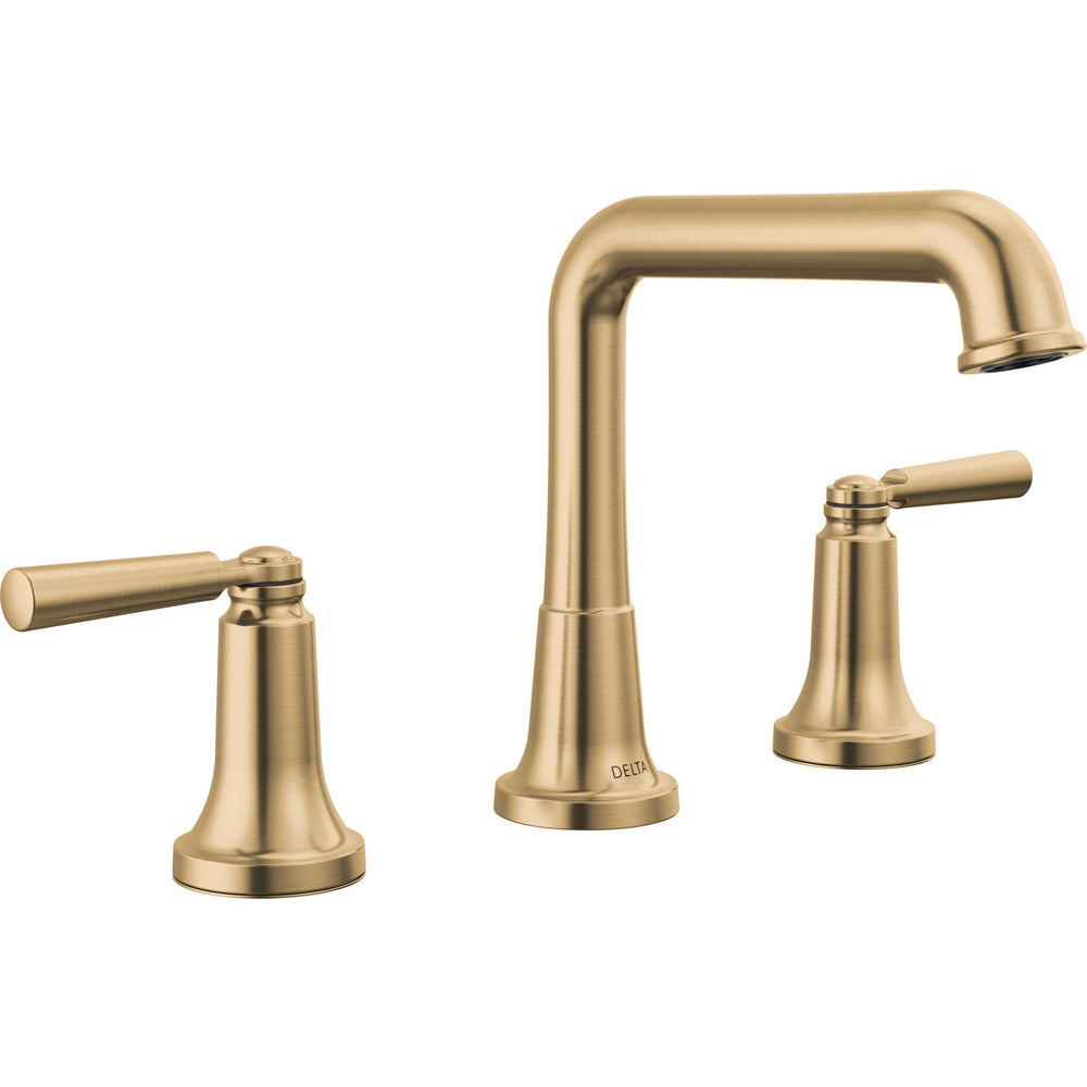 Delta Saylor Two Handle Widespread Bathroom Faucet - Champagne Bronze