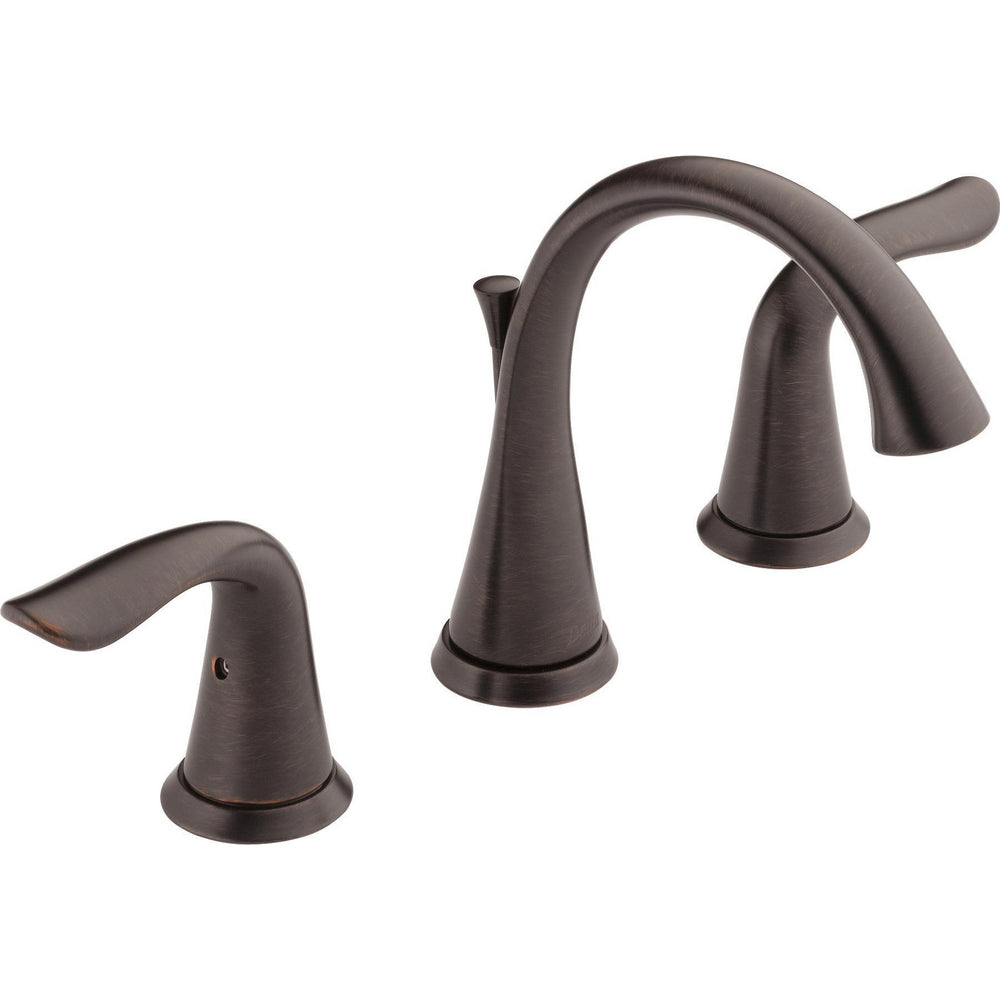 Delta Lahara Two Handle Widespread Lavatory Faucet - Venetian Bronze