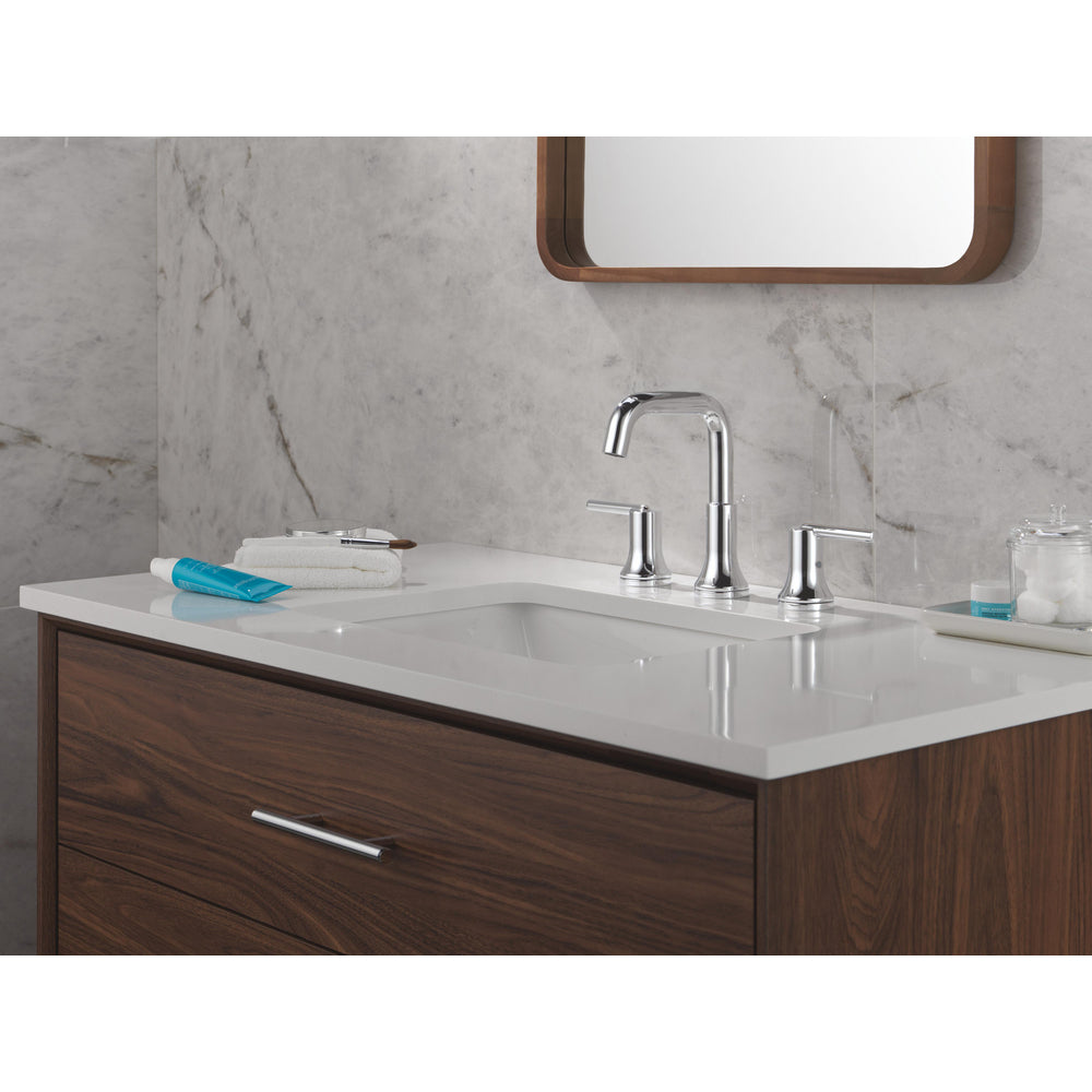 Delta TRINSIC Two Handle Widespread Bathroom Faucet