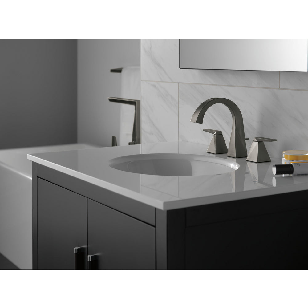 Delta Trillian Bathroom Faucet - Black Stainless