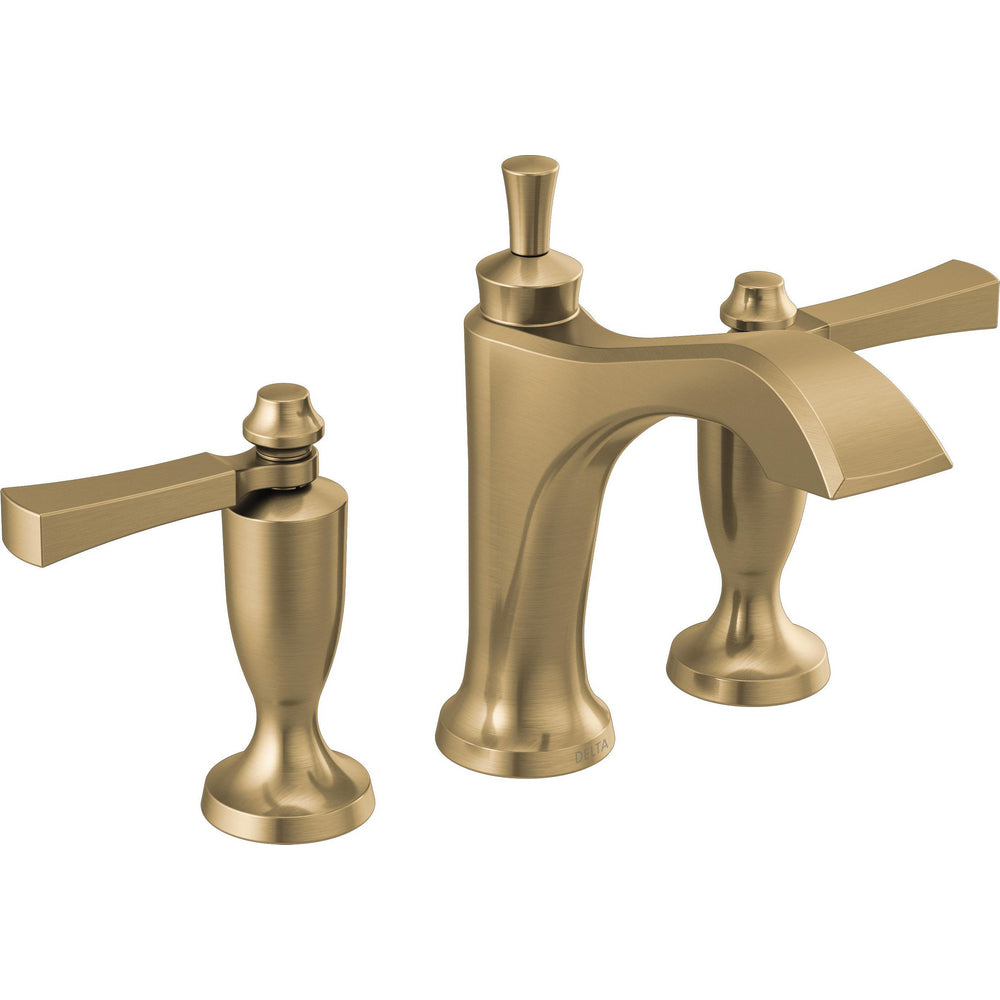 Delta Dorval Widespread Bathroom Faucet - Champagne Bronze