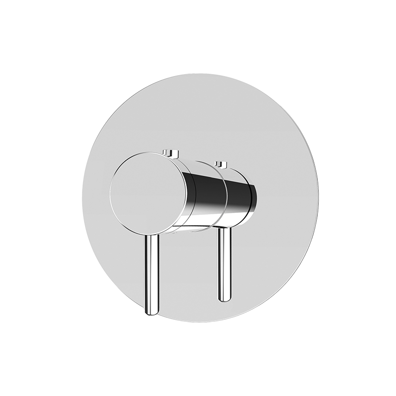 Rubi Round Trim with Vertigo Handle Chrome for Xr674ru Chrome XT674VTCC