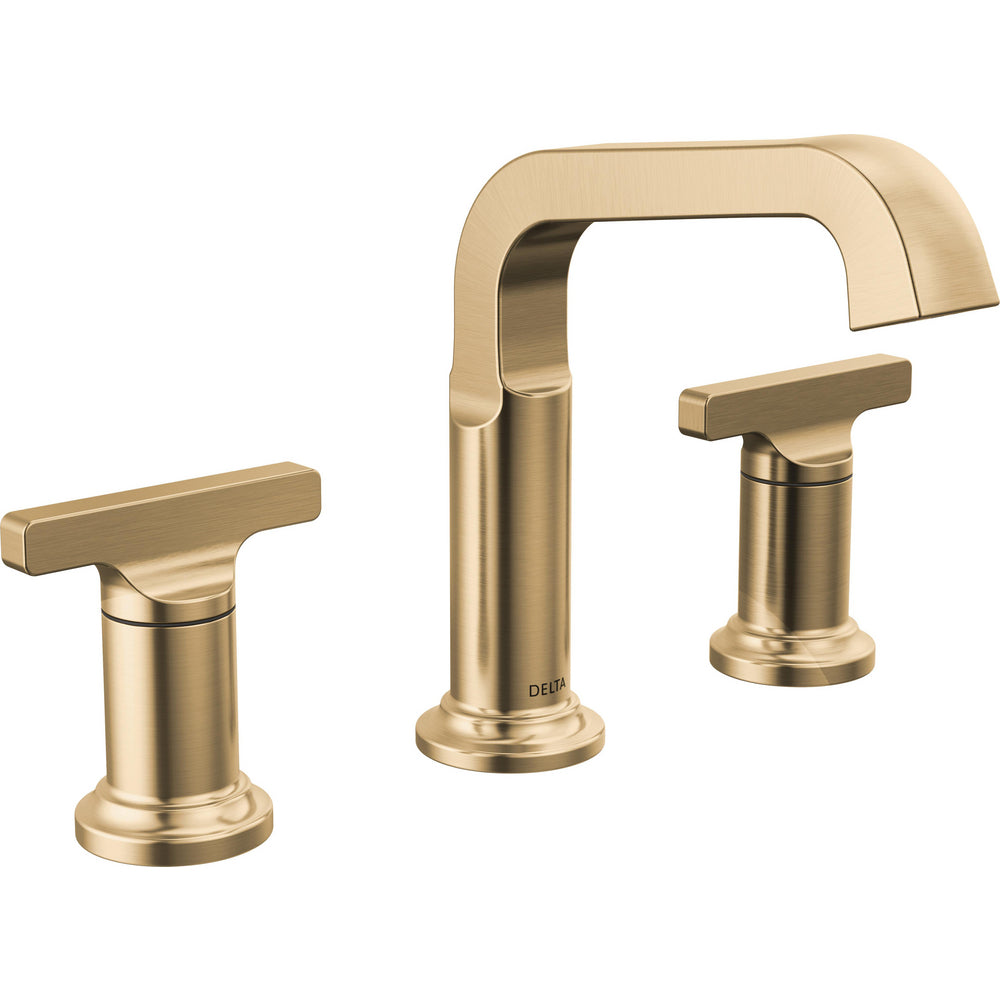 Delta Tetra Two Handle Widespread Bathroom Faucet 35587-DST - Champagne Bronze