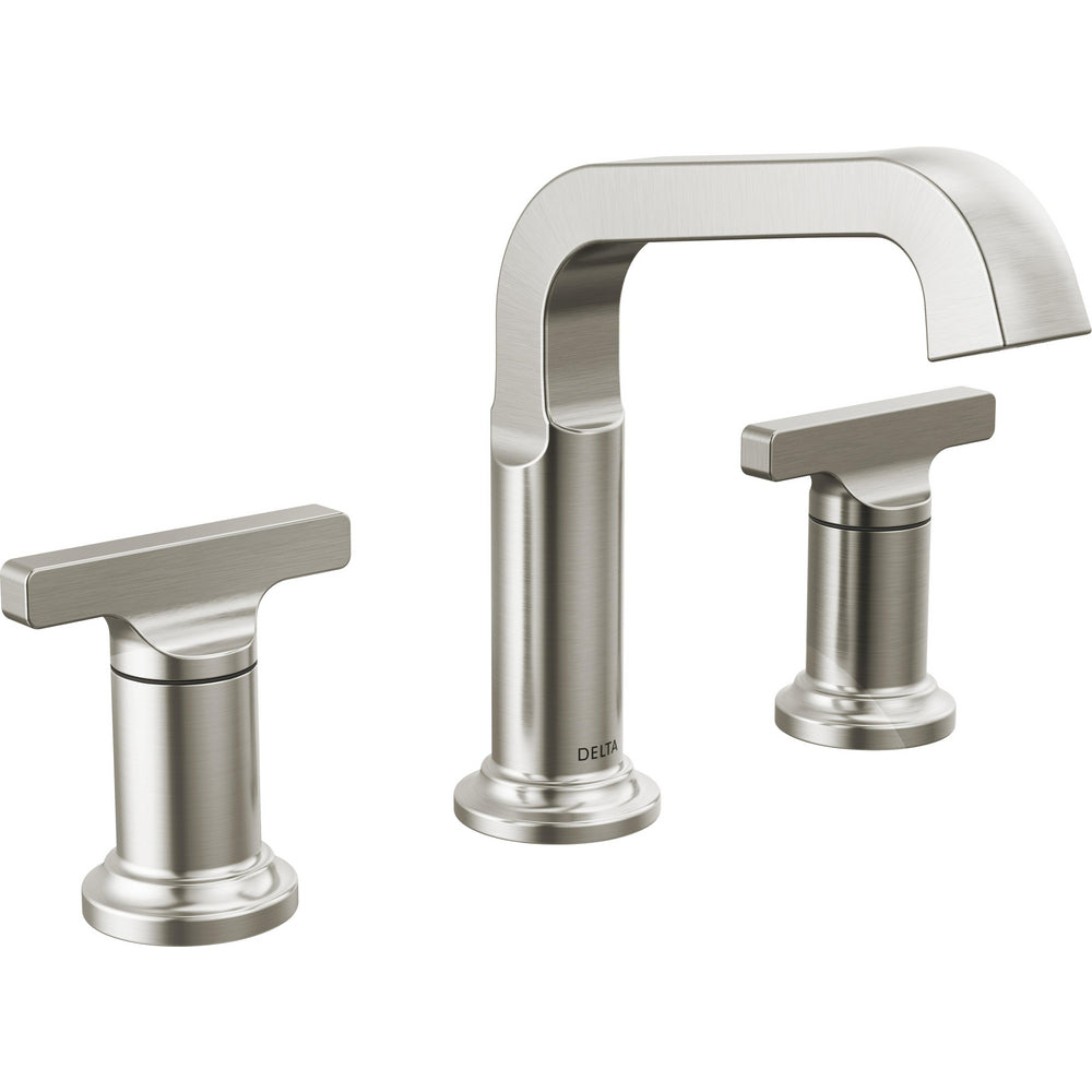 Delta Tetra Two Handle Widespread Bathroom Faucet 35587-DST - Stainless