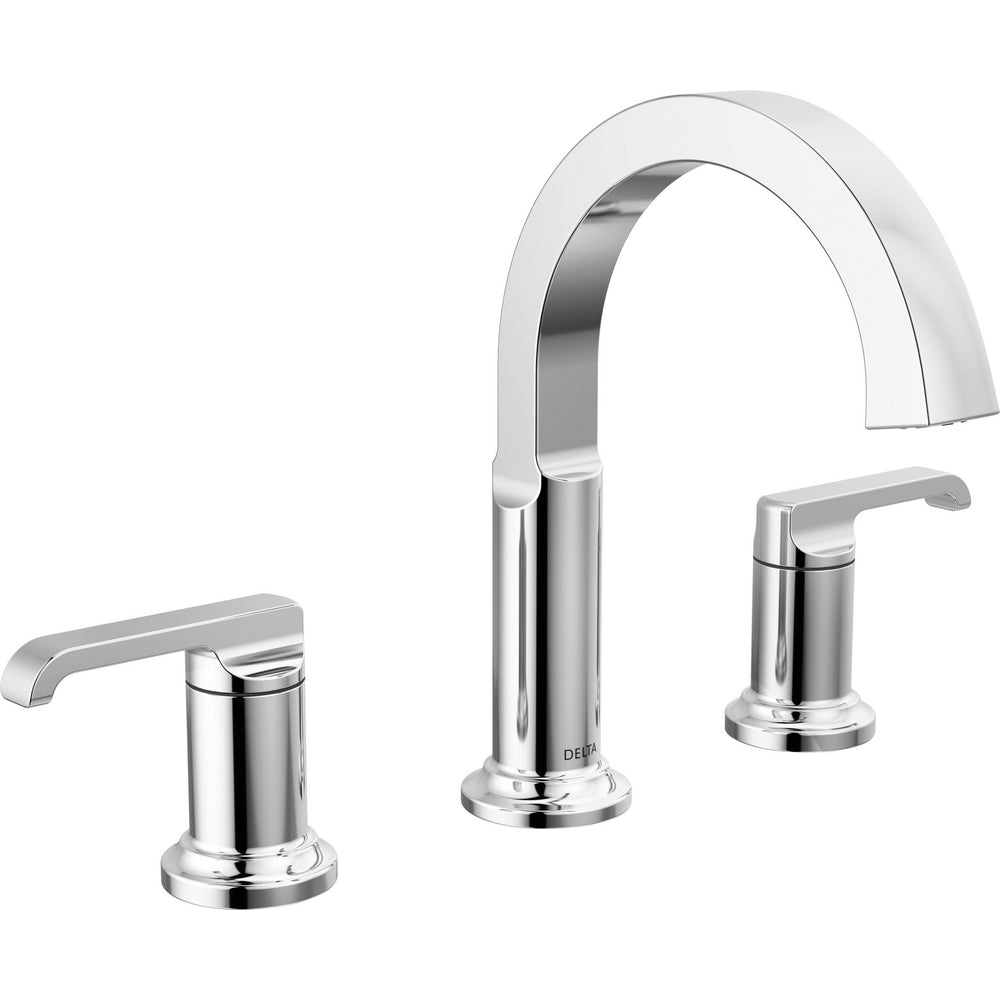 Delta Tetra Two Handle Widespread Bathroom Faucet - Chrome