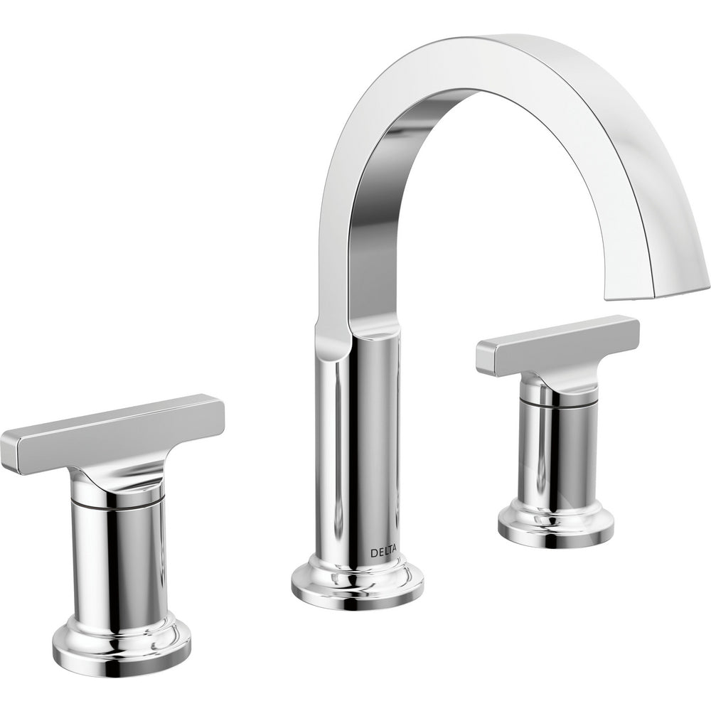 Delta Tetra Two Handle Widespread Bathroom Faucet 355887-DST - Chrome
