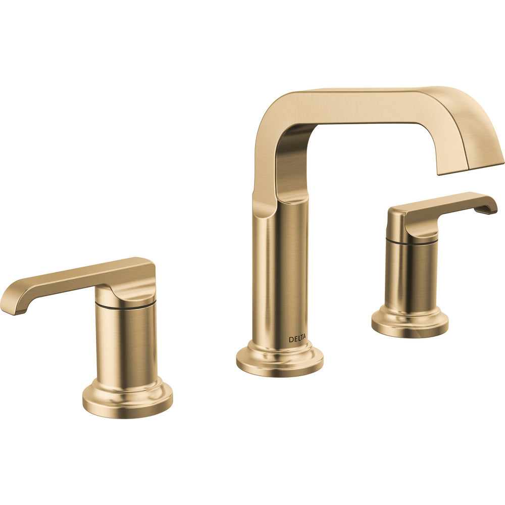 Delta Tetra Two Handle Widespread Bathroom Faucet 35589-DST - Champagne Bronze