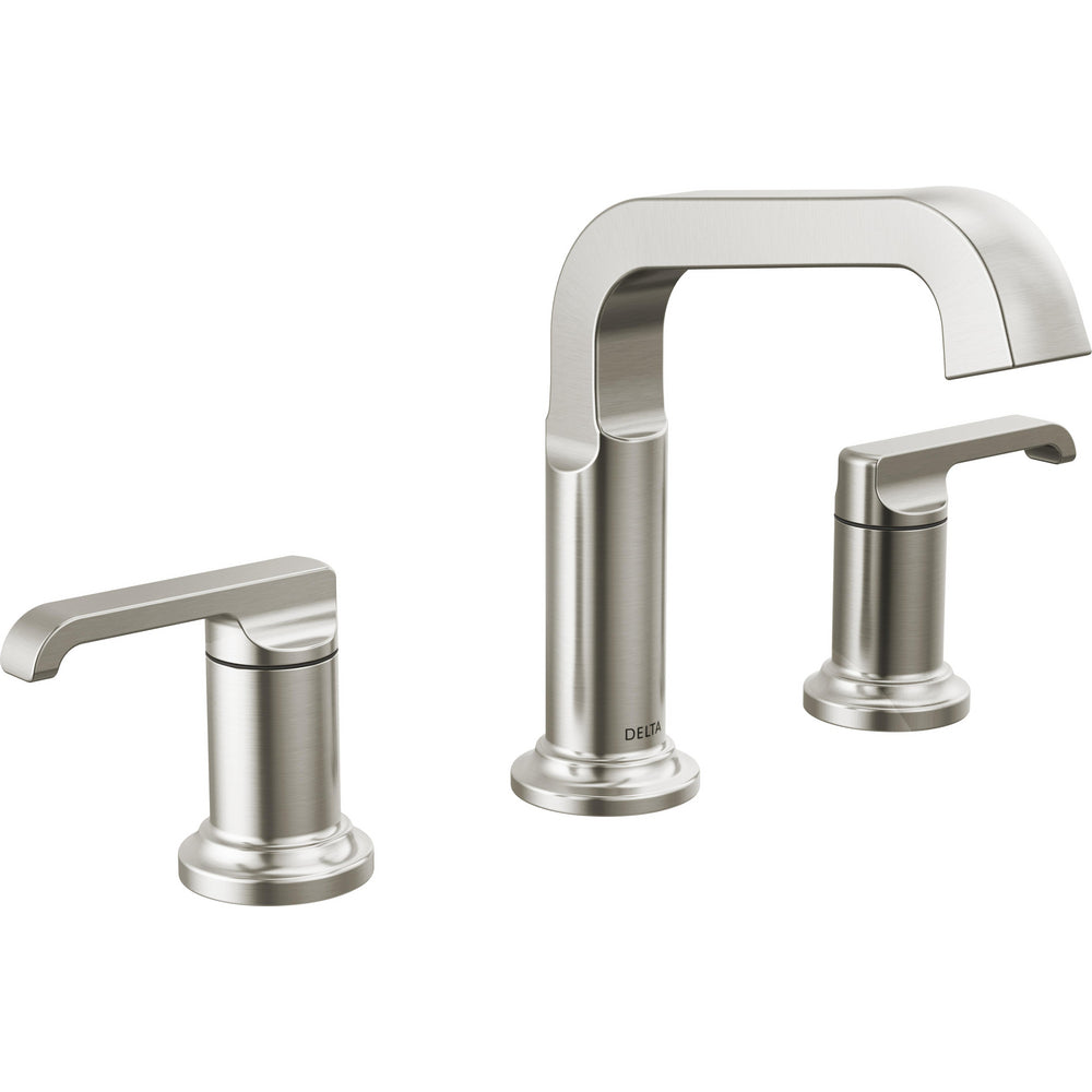 Delta Tetra Two Handle Widespread Bathroom Faucet 35589-DST - Stainless