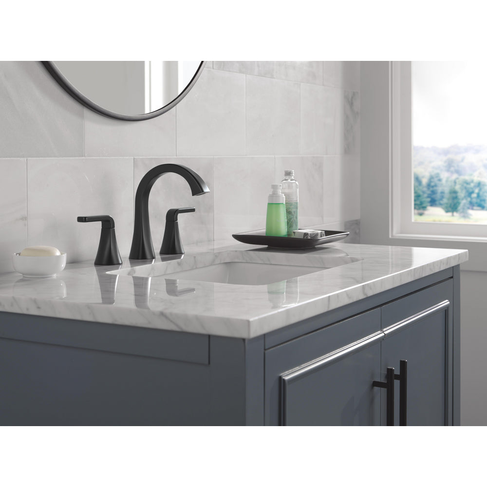 Delta LINEAX Two Handle Widespread Bathroom Faucet