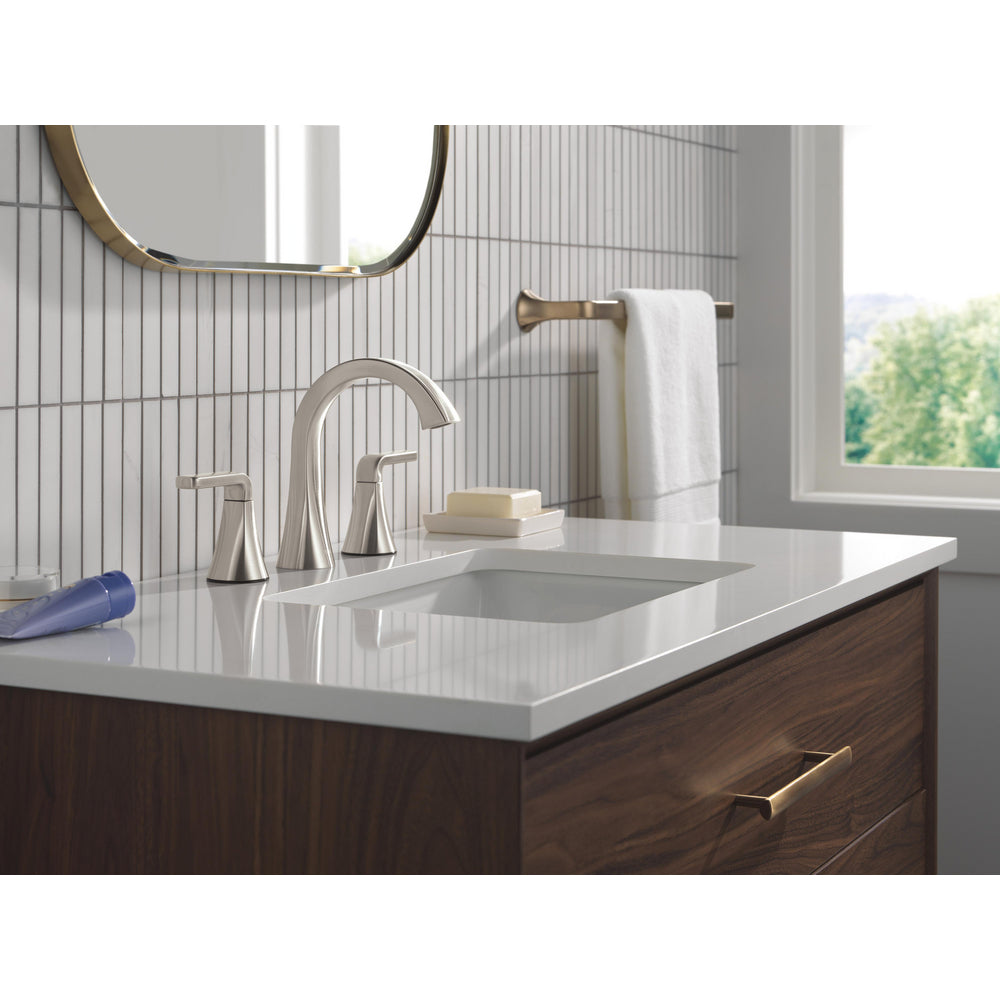 Delta LINEAX Two Handle Widespread Bathroom Faucet