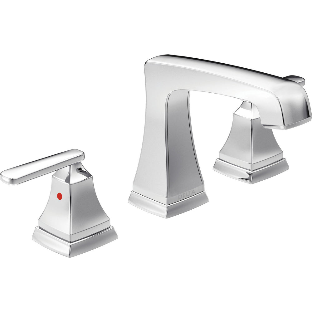 Delta Ashlyn Two Handle Widespread Lavatory Faucet - Chrome
