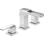 Delta Ara Widespread Channel Bath Faucetw/ Metal Pop-Up - Chrome