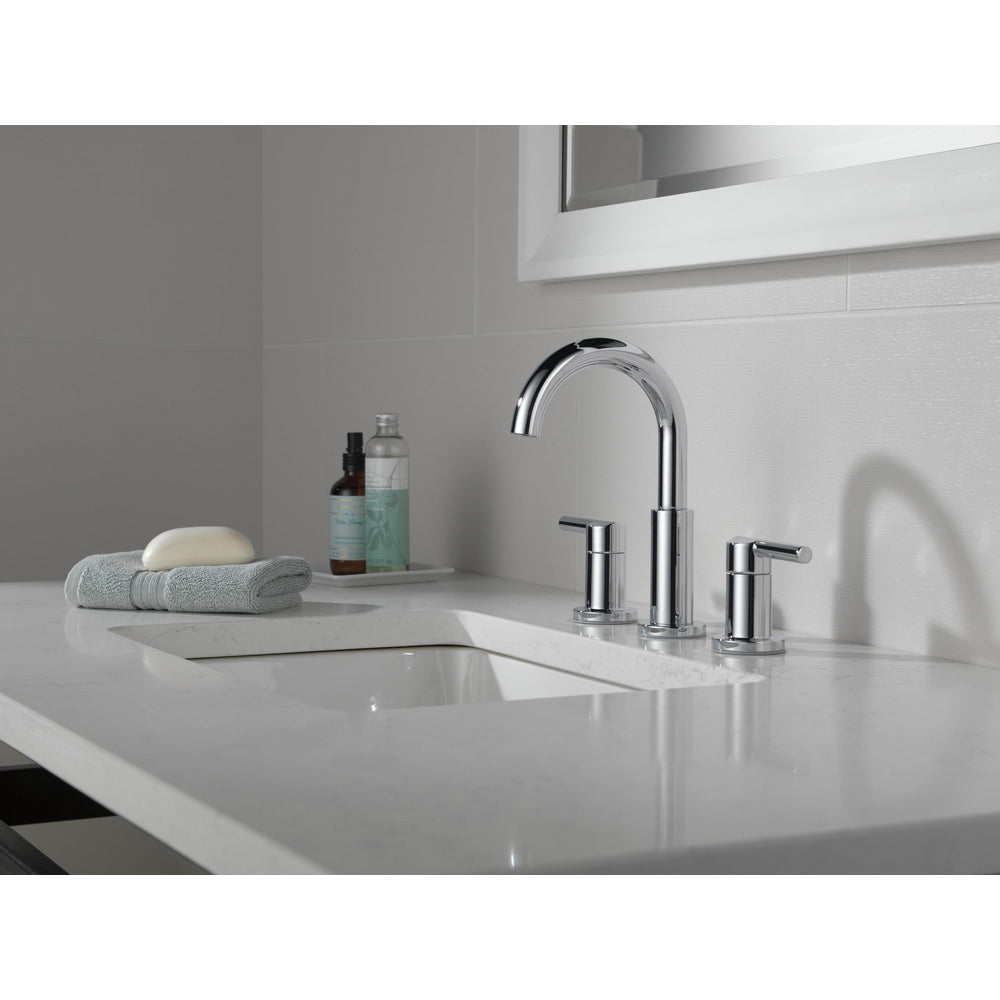 Delta Nicoli Widespread Bathroom Faucet 2L - Chrome