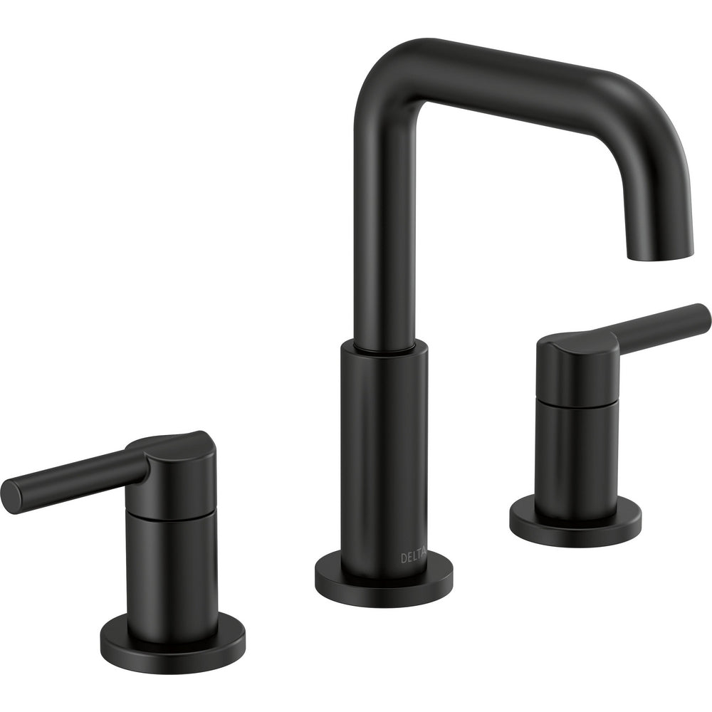 Delta Nicoli Widespread Bathroom Faucet 2L 35849LF - Matte Black