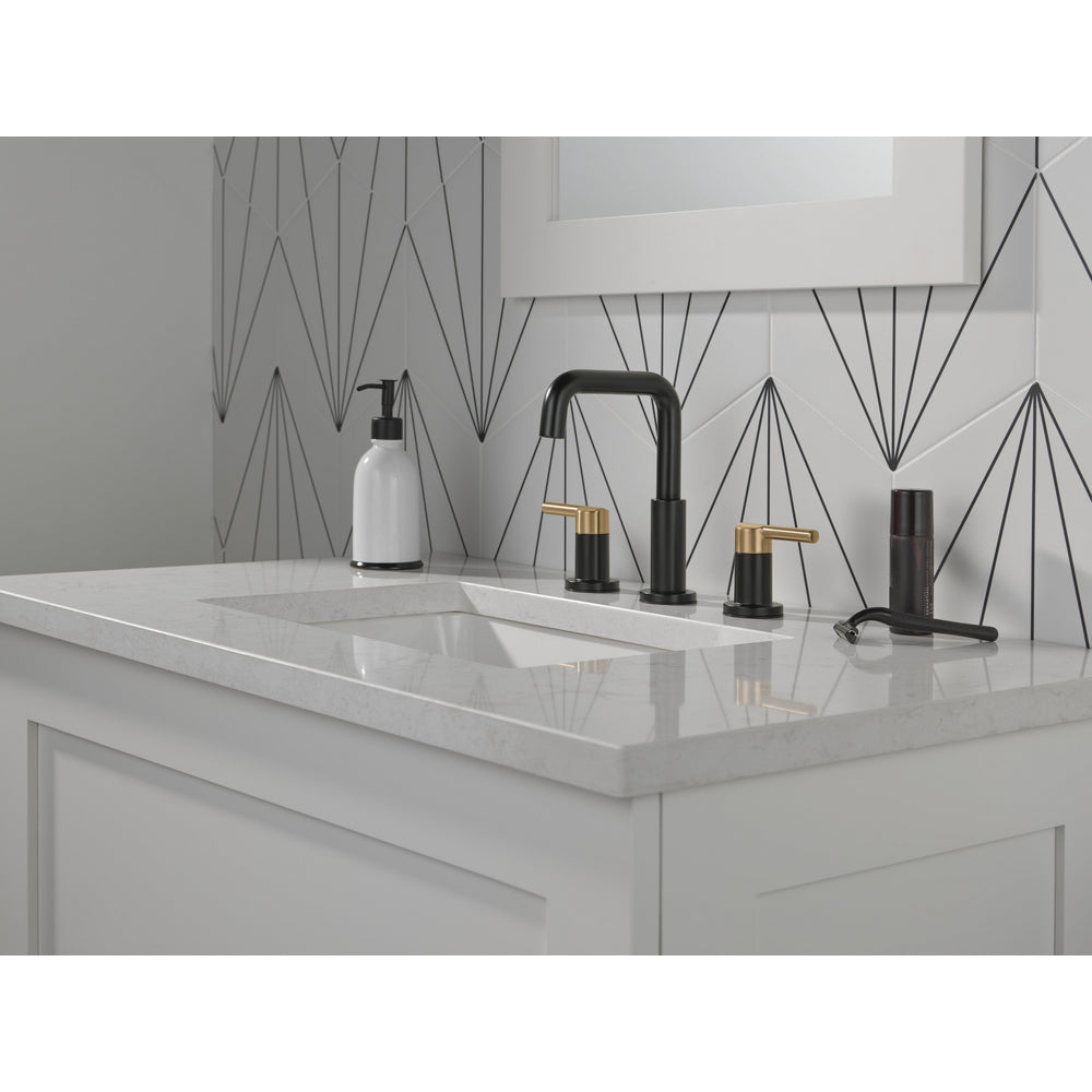 Delta Nicoli Widespread Bathroom Faucet 35849LF-GZ