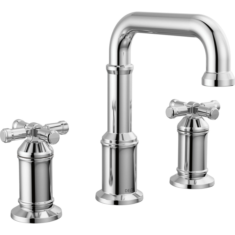 Delta Broderick Two Handle Widespread Bathroom 3587-DST - Chrome