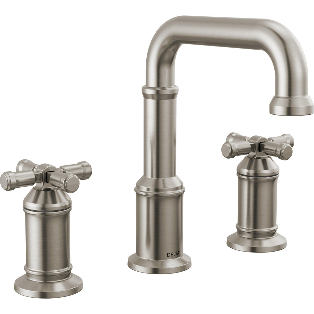 Delta Broderick Two Handle Widespread Bathroom 3587-DST - Stainless