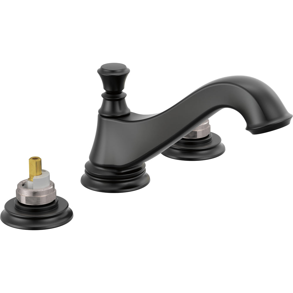 Delta Cassidy Bathroom Faucet 3595LF-MPU-LHP - Matte Black