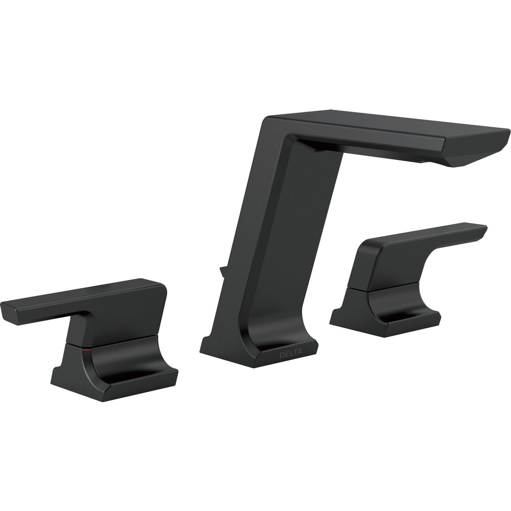 Delta Pivotal Widespread Faucet - Matte Black