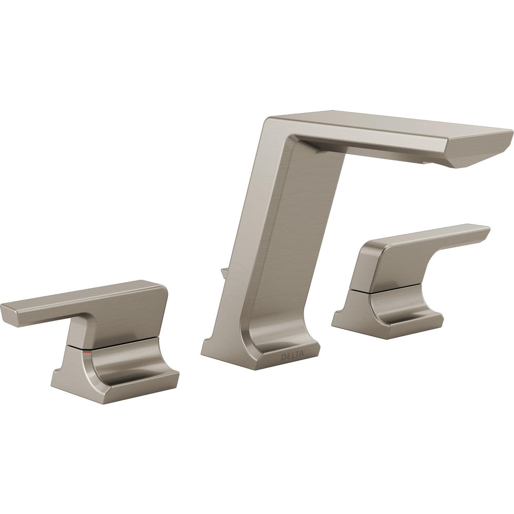 Delta Pivotal Widespread Faucet - Stainless