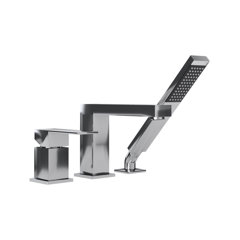 Rubi Quatro 3-Piece Bathub Mixer Chrome RQT23DCC