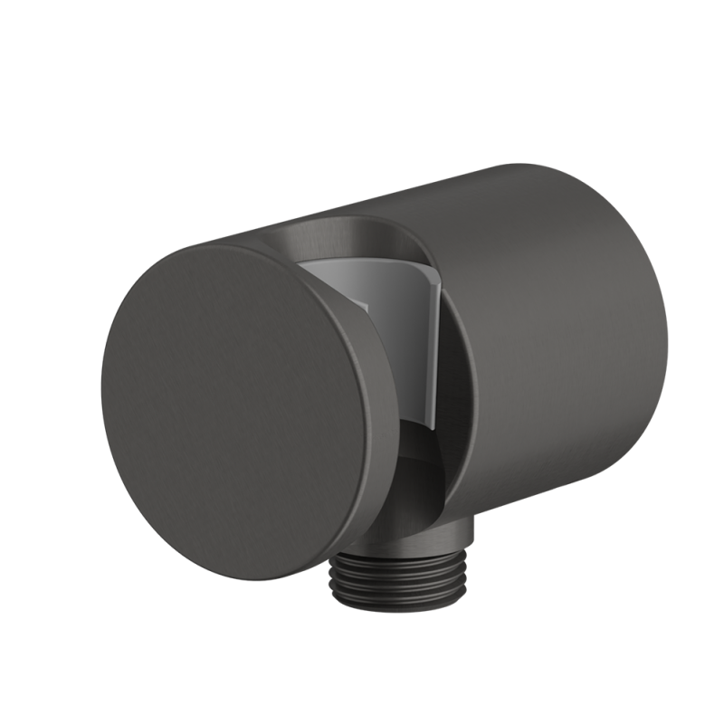Rubi Round Water Connection/Hook 50 mm Gun Metal RAC30GM