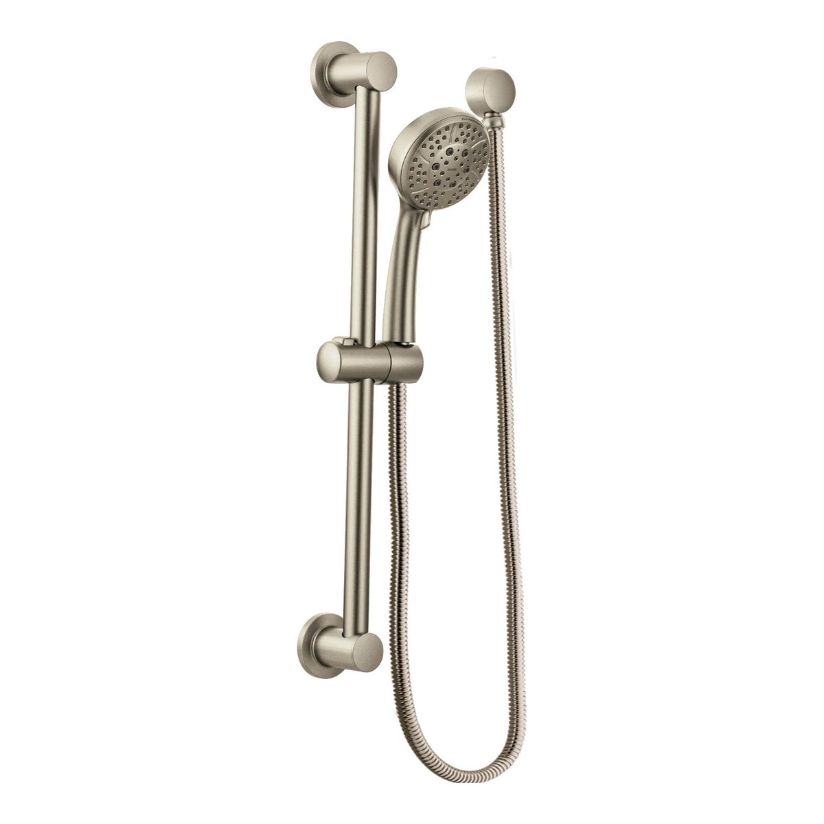 Moen Circular Drop Ell for Handheld Showerhead A725 in Brushed Nickel (A725BN) - view 2