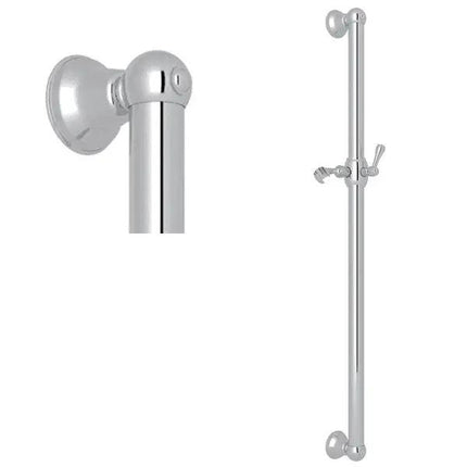 36" Grab Bar With Sliding Handshower Holder - Plumbing Market
